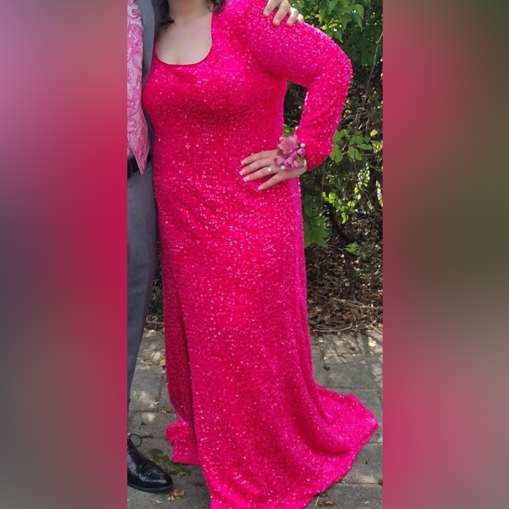 Formal dress size 16w